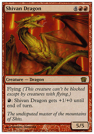 Shivan Dragon | 8th Edition