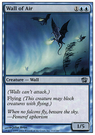 Wall of Air | 8th Edition