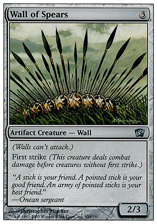 Wall of Spears | 8th Edition
