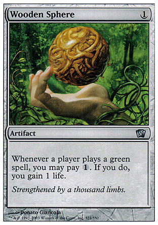 Wooden Sphere | 8th Edition