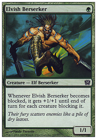 Elvish Berserker | 9th Edition