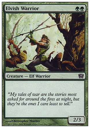 Elvish Warrior | 9th Edition