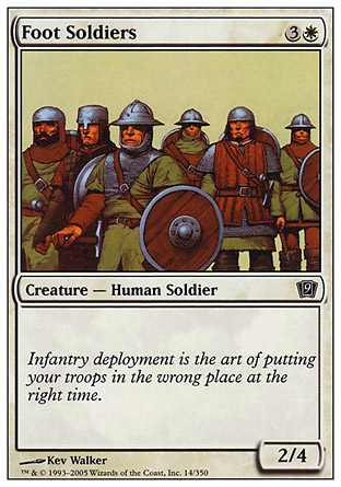 Foot Soldiers | 9th Edition