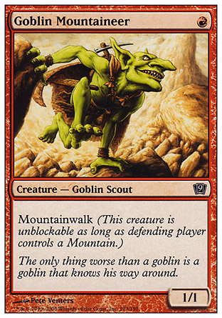 Goblin Mountaineer | 9th Edition