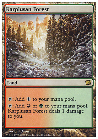 Karplusan Forest | 9th Edition