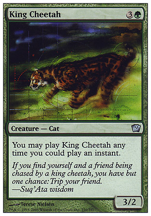 King Cheetah | 9th Edition