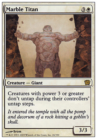 Marble Titan | 9th Edition