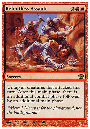 Relentless Assault | 9th Edition
