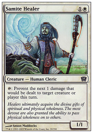 Samite Healer | 9th Edition