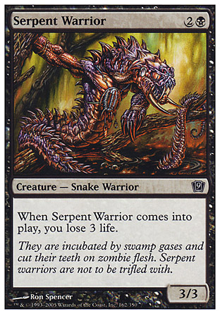 Serpent Warrior | 9th Edition