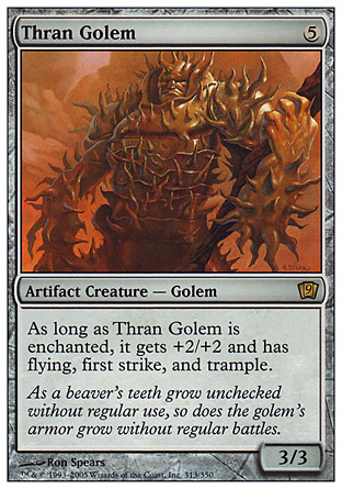 Thran Golem | 9th Edition