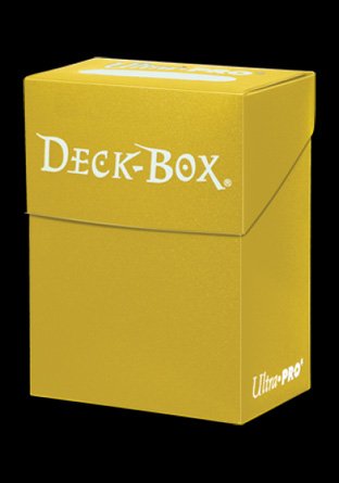 Deck Box Solid Yellow | Accessoires