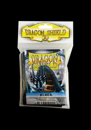 Sleeves Dragon Shield Black (50) | Accessoires