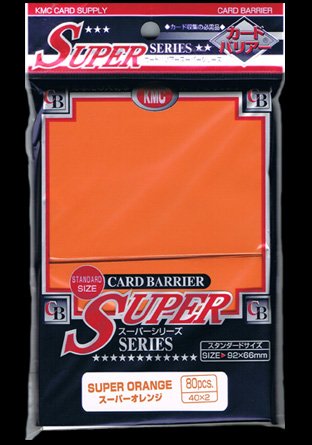 Sleeves KMC Super Orange (80) | Accessoires
