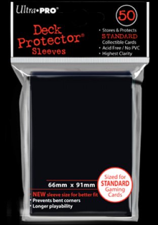 Sleeves standard Black (50) | Accessoires