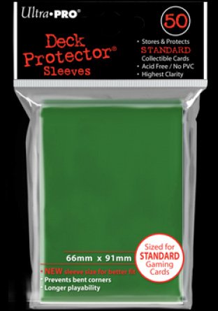 Sleeves standard Green (50) | Accessoires