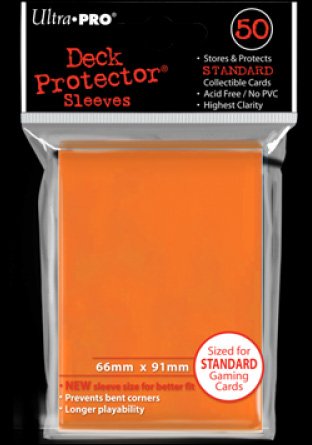 Sleeves standard Orange (50) | Accessoires