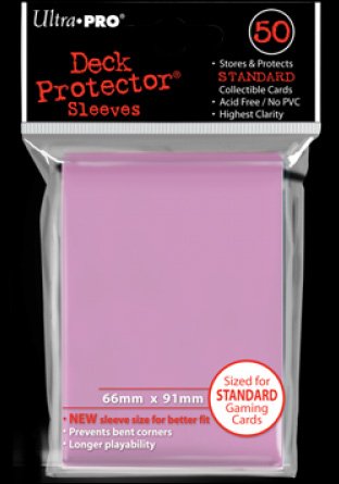 Sleeves standard Pink (50) | Accessoires
