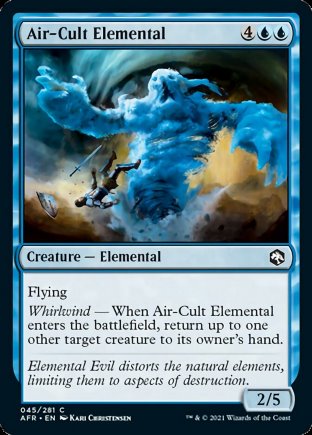 Air-Cult Elemental | Adventures in the Forgotten Realms