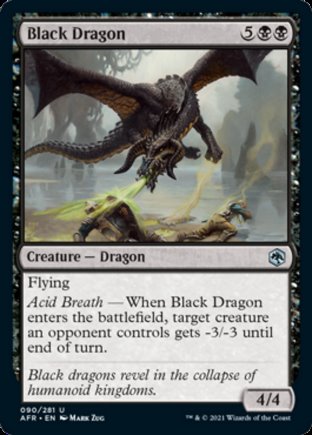 Black Dragon | Adventures in the Forgotten Realms