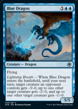 Blue Dragon | Adventures in the Forgotten Realms