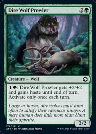 Dire Wolf Prowler | Adventures in the Forgotten Realms