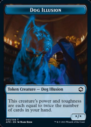 Dog Illusion token | Adventures in the Forgotten Realms