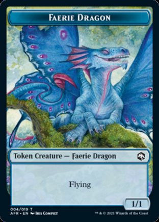 Faerie Dragon token | Adventures in the Forgotten Realms