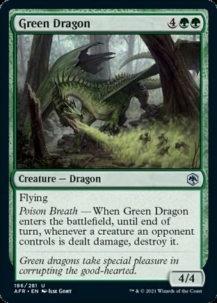Green Dragon | Adventures in the Forgotten Realms