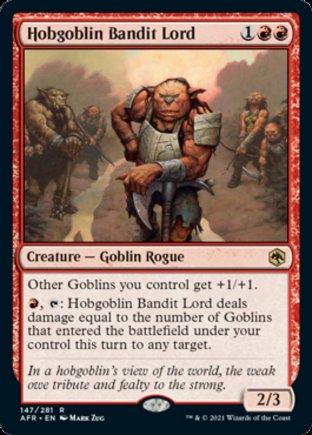 Hobgoblin Bandit Lord | Adventures in the Forgotten Realms