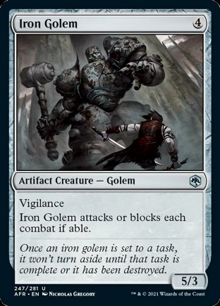 Iron Golem | Adventures in the Forgotten Realms