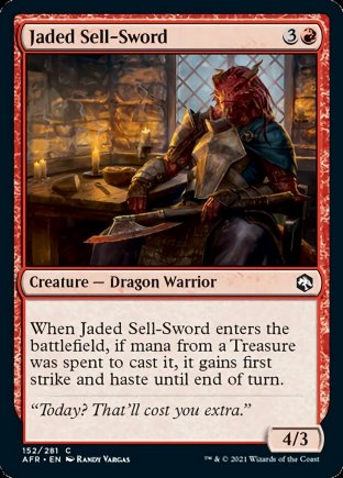 Jaded Sell-Sword | Adventures in the Forgotten Realms