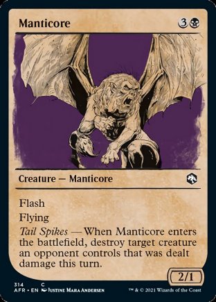 Manticore | Adventures in the Forgotten Realms