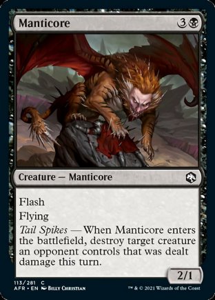 Manticore | Adventures in the Forgotten Realms