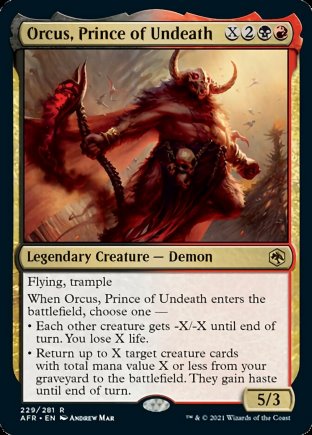 Orcus, Prince of Undeath | Adventures in the Forgotten Realms