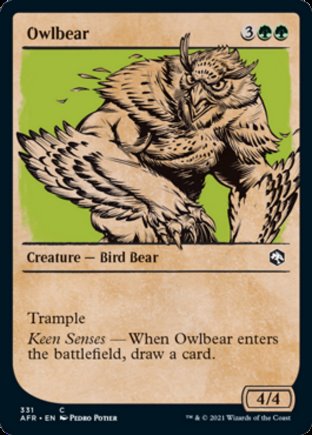 Owlbear | Adventures in the Forgotten Realms