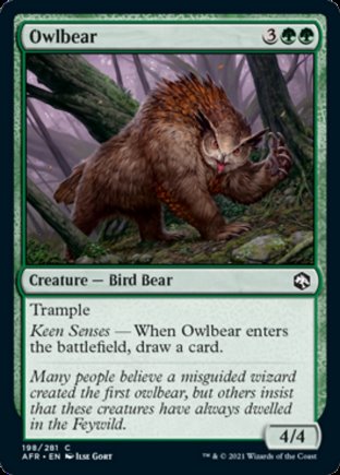 Owlbear | Adventures in the Forgotten Realms
