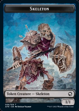 Skeleton token | Adventures in the Forgotten Realms