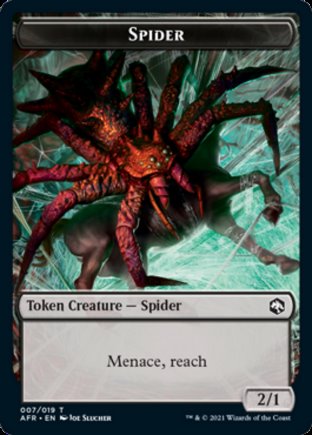 Spider token | Adventures in the Forgotten Realms