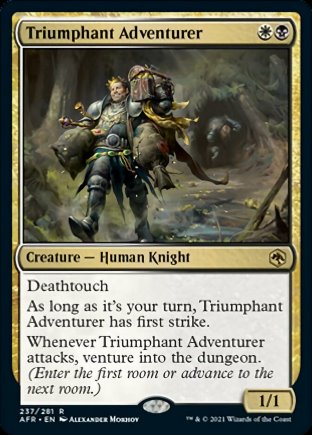 Triumphant Adventurer | Adventures in the Forgotten Realms