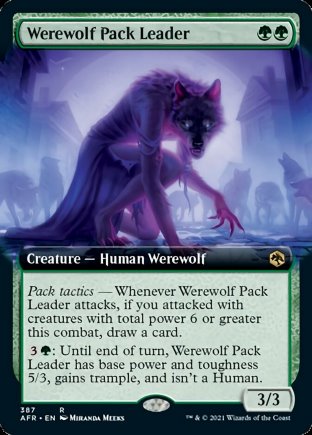 Werewolf Pack Leader | Adventures in the Forgotten Realms