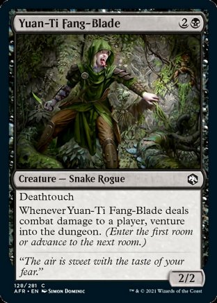 Yuan-Ti Fang-Blade | Adventures in the Forgotten Realms