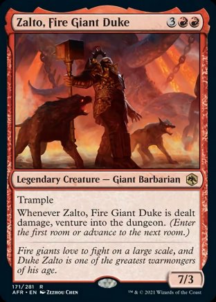 Zalto, Fire Giant Duke | Adventures in the Forgotten Realms