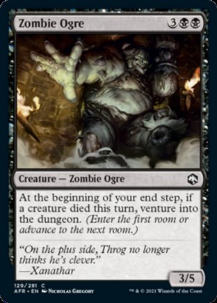 Zombie Ogre | Adventures in the Forgotten Realms