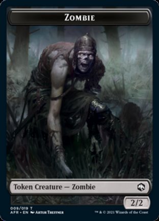 Zombie token | Adventures in the Forgotten Realms