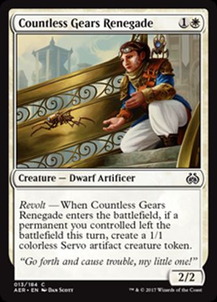 Countless Gears Renegade | Aether Revolt