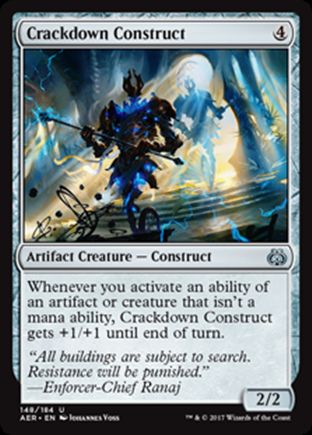 Crackdown Construct | Aether Revolt