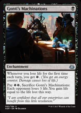 Gonti’s Machinations | Aether Revolt