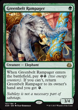 Greenbelt Rampager | Aether Revolt
