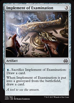 Implement of Examination | Aether Revolt